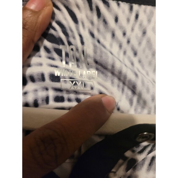 TAIL UPF 50 Mock Snap Racerback Tank Women Golf XXL 2XL Activewear NWT Sleevless - Picture 6 of 10